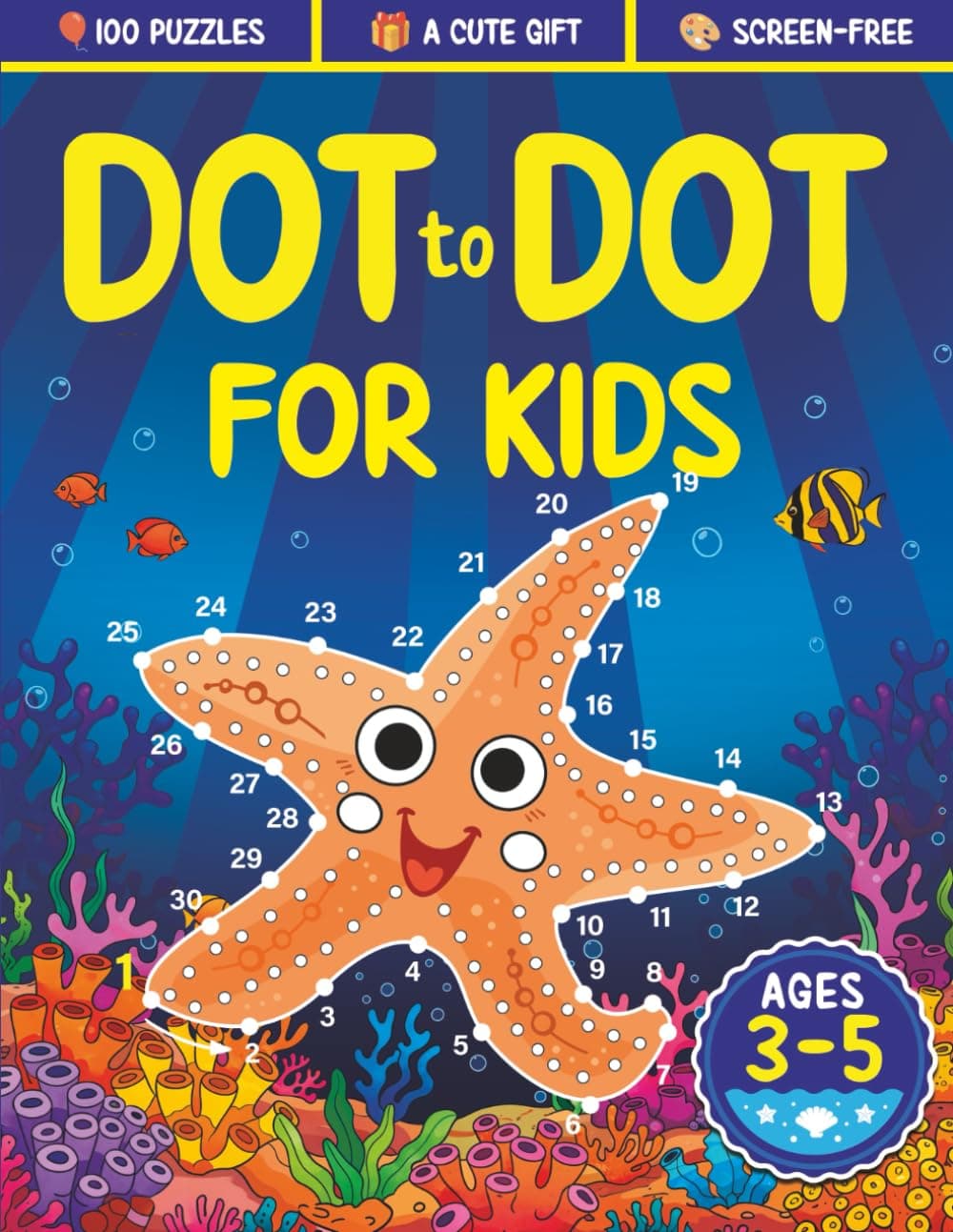 Dot to Dot for Kids Ages 3-5