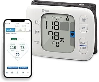 OMRON Gold Wireless Wrist Blood Pressure Monitor for Home Use - #1 Doctor & Pharmacist Recommended Brand - Clinically Validated - Connect App