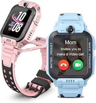 imoo Z7 Kids Smart Watch, Smart watch for Boys, Kids Smartwatch Phone with Long-lasting Video & Phone Call, Kid Watches with GPS Tracker, IPX8 Swimming Water-Resistance (Z7, Blue)