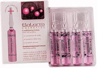 Salerm Cosmetics Conditioner Lotion For Volume & Shine Treatment - 4 Vial x 0.44 oz by Salerm