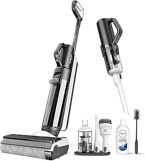 - S5 Combo Cordless Wet & Dry Vacuum Cleaner, Converts to Handvac, Lightweight & Self-Propelled, Hands-Free Self-Cleaning, iLoop Smart Sensor, Tough Stain Removal, Auto Floor Washer