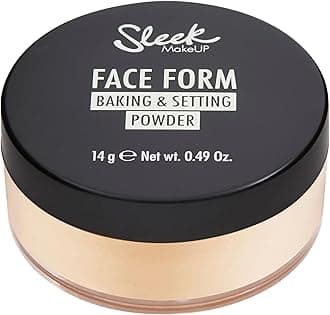 Sleek MakeUP Face Form Baking & Setting Powder, Loose Setting Powder to Lock in Your MakeUP, Lightweight Formula, Light, 14g