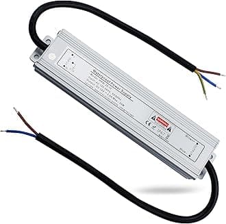 REYLAX 12V LED Driver Lighting Outdoor Transformer 30W 2.5A, IP67 Waterproof Transformer, Constant Voltage LED Power Supply, AC to DC Low Voltage Light Adapter, for Garden LED Lamps and Shed Light