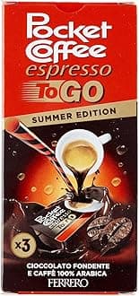 6 x Pocket Coffee Cioccolatini Pocket Coffee To Go T3, 75g (6 Packs)