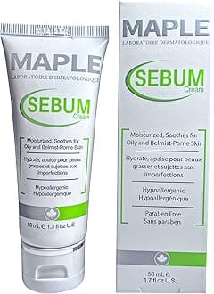 MAPLE SEBUM Cream 50 mL Moisturizes, soothes and regulate a sebum production of oily skin and skin with imperfections.
