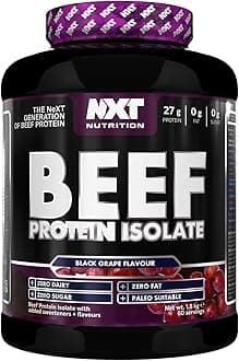 NXT Beef Protein Isolate Black Grape 1.8kg 60 Servings