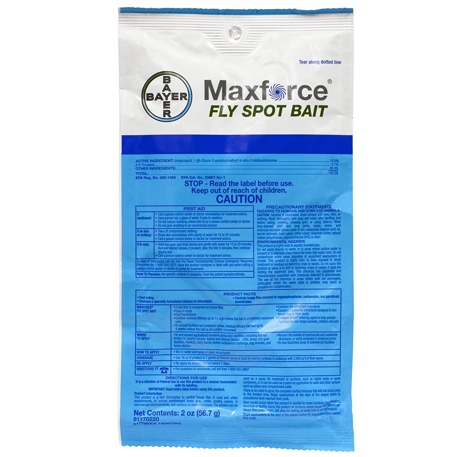 Maxforce Fly Spot Fly Bait-1 Pack BA1037