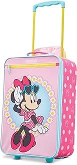 Disney Softside Upright Luggage, Minnie, Carry-On 18-Inch