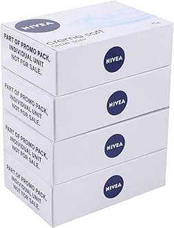 NIVEA Creme Soap,75 g (Pack of 4)