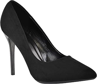 Fashion ThirstyWomens High Heel Pointed Toe Pumps Smart Office Work Courts Shoes Ladies Pumps Party Prom Wedding Bridal Occasion Heeled Court Stiletto Heels Shoes Size