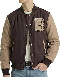 Mens Hotline Miami Varsity Letterman Fashion Wool Bomber Slim Fit Casual Warm Boys College Baseball Jacket