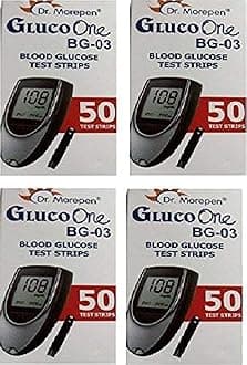 BG-03 Test Strips - 200 Strips (Multicolor)