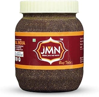 JMN Beej Tulsi Asli | Krishan Tulsi Seeds | Ocimum Sanctum | Tulsi Seeds (150gm)