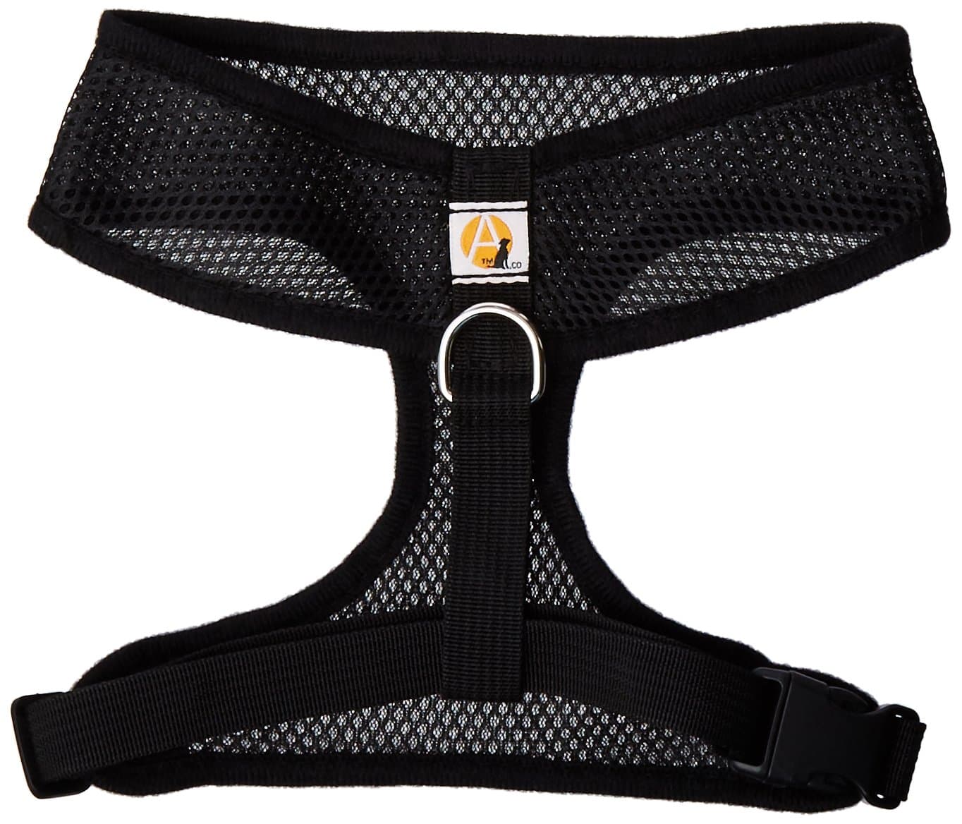 Adog Mesh Breathable Dog Harness, Large, Black