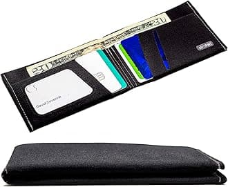 MICRO Minimalist Front Pocket Vegan Slim Wallets for Men (RFID Blocking)