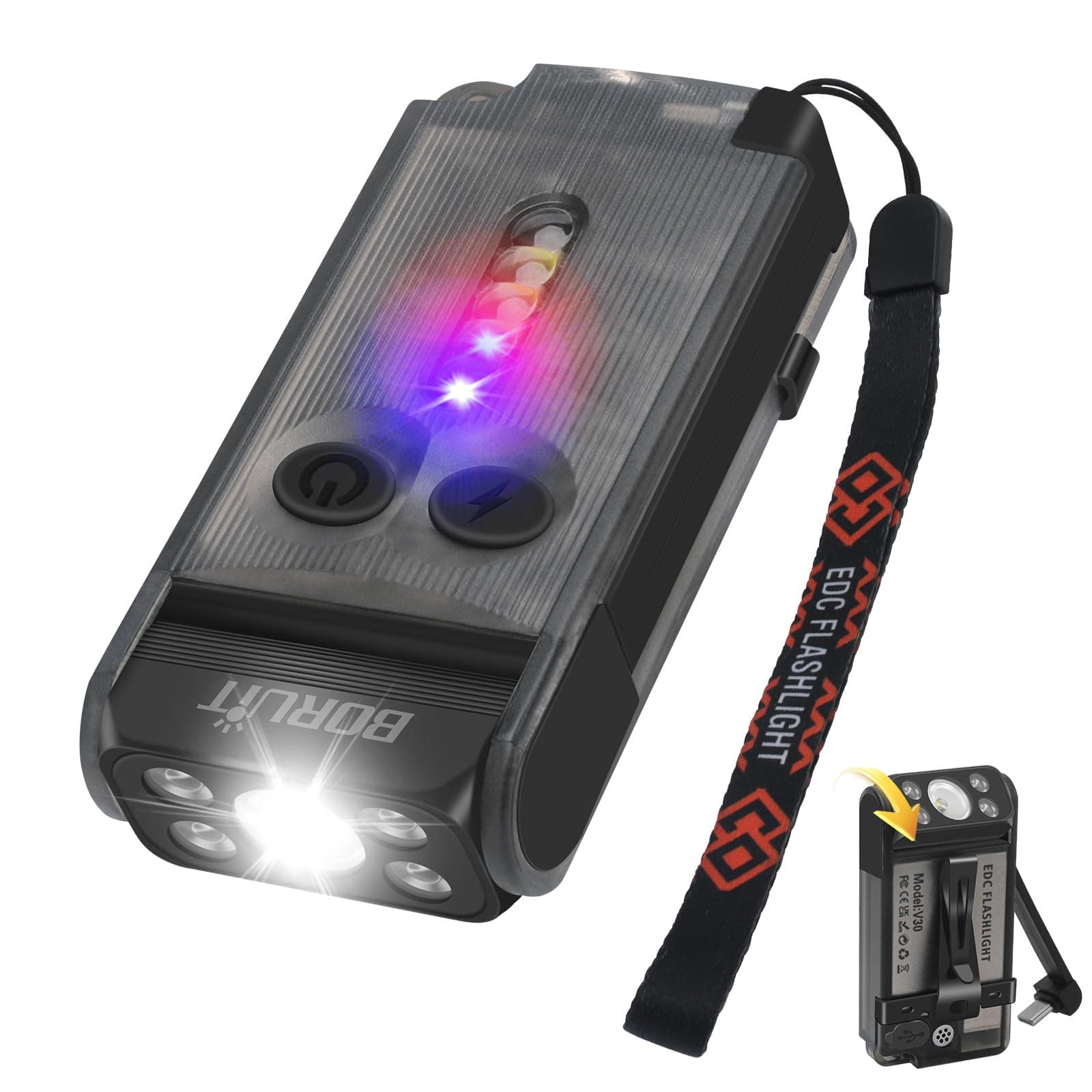 BORUIT V30 Flashlight