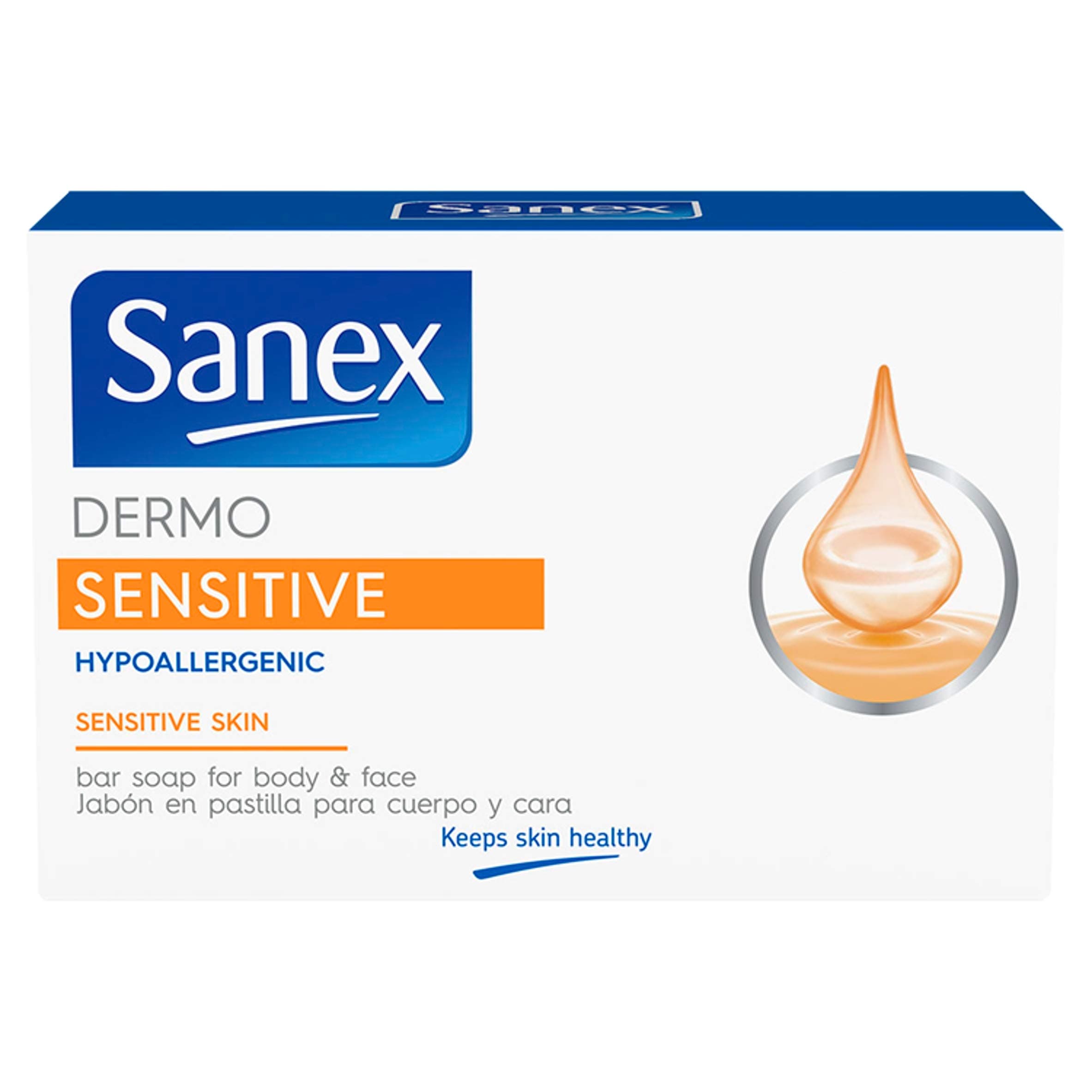 Sanex Bar Soap Dermo Sensitive 4x90g