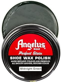 Angelus Shoe Wax Polish 3oz (Midnight Green)