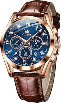 Men's Casual Fashion Waterproof Gold Stainless Steel Band Quartz Gold Watches Gifts for Men