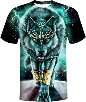 T-Shirts for Men Boys 3D Printed T-Shirts Short Sleeve Graphic Tees Shirt