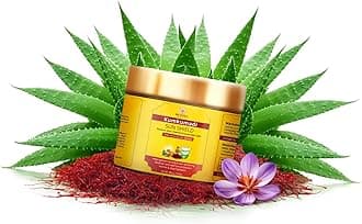 Kumkumadi Sunscreen 100gm, Ayurvedic Sun Shield with Saffron, Aloe Vera,turmeric & Licorice, Sun Protection with herbs and oils no White Cast, Non Greasy, No artificial colour & Fragrance
