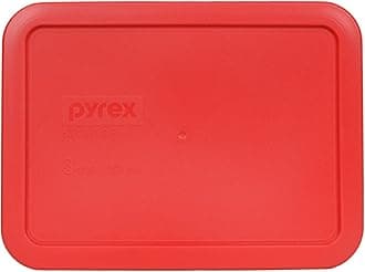 Pyrex 7210-PC 3-Cup Red Food Storage Replacement Lid - Made in USA