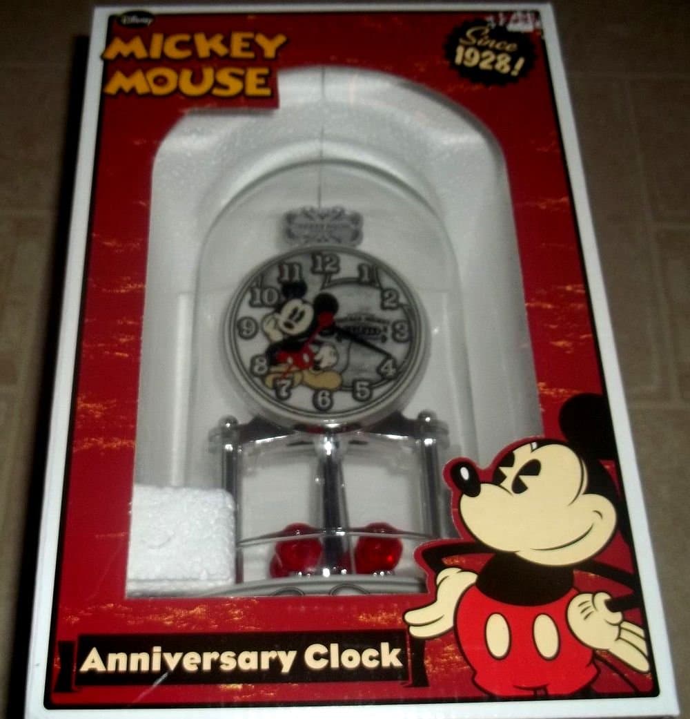 Disney Mickey Mouse Anniversary Clock