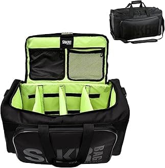 Shoes Bag for Travel, Travel Sneaker Bag, Shoes Duffle Bag for Travel, Sports Gym Bag for Women and Men with 3 Adjustable Compartments