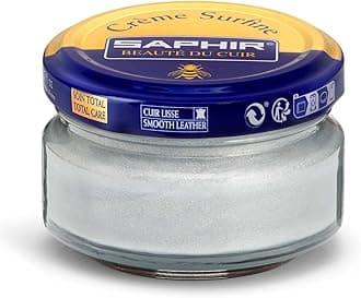 Saphir Creme Surfine Pommadier Shoe Polish - Beeswax Cream for Leather Products