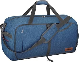 CANWAY115L Travel Duffel Bag, Foldable Weekender Bag with Shoes Compartment for Men Women Water-proof & Tear Resistant