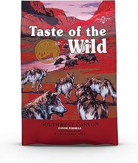Taste of the Wild Grain Free High Protein Real Meat Recipe Southwest Canyon Premium Dry Dog Food - 2 KG