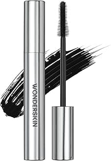 - Wonderskin Mascara - Black Mascara for Volume, Length, and Curl - Lengthening, Volumizing & Smudge Proof Lash Makeup