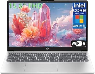 15.6" Laptop Computer for College Student Home Study & Business, 16GB DDR4 RAM, 1TB PCIe SSD, Intel Processor (Beat i3-1115G4), FHD, WiFi 6, BT 5.3, Type-C, HDMI, Webcam, Silver, Windows 11 Pro