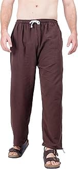 Baggy Sweatpants Men Cotton, Drawstring Lounge Pants, Relaxed Fit, Ideal for Comfort