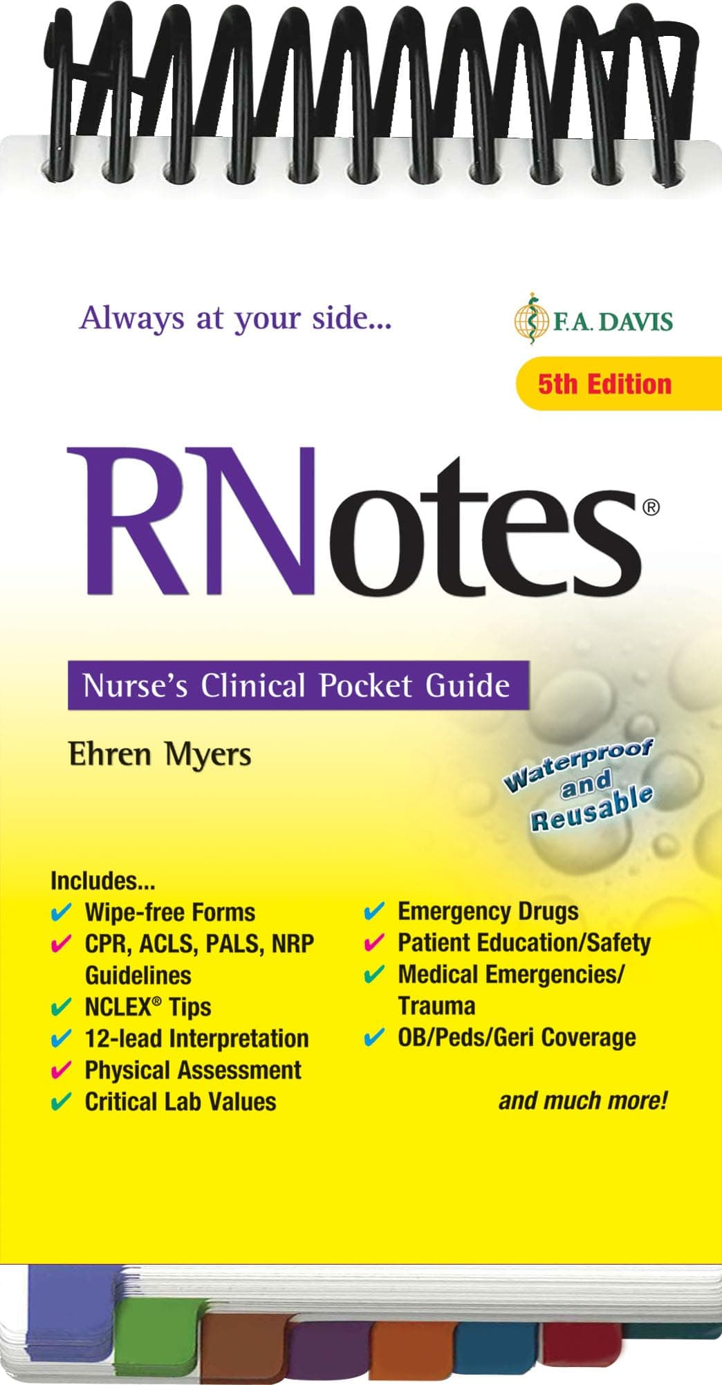 RNotes®: Nurse's Clinical Pocket Guide Fifth Edition
