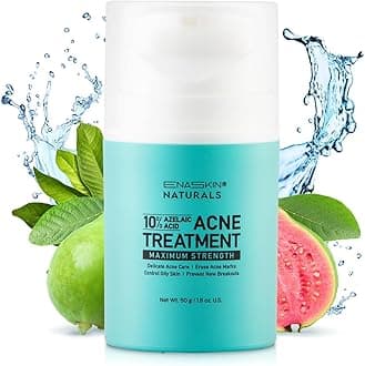 Cystic Acne Spot Treatment Cream for Face, Back and Body, Hormonal Pimple Scar Moisturizer Gel for Teens & Adults, Rapid Control and Clear Breakouts, 1.8 oz