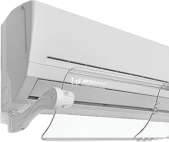 WITFORMS/Premium Plus - Adjustable AC air Deflector Suitable for Split air conditioners. Enhance Cooling and Heating Circulation