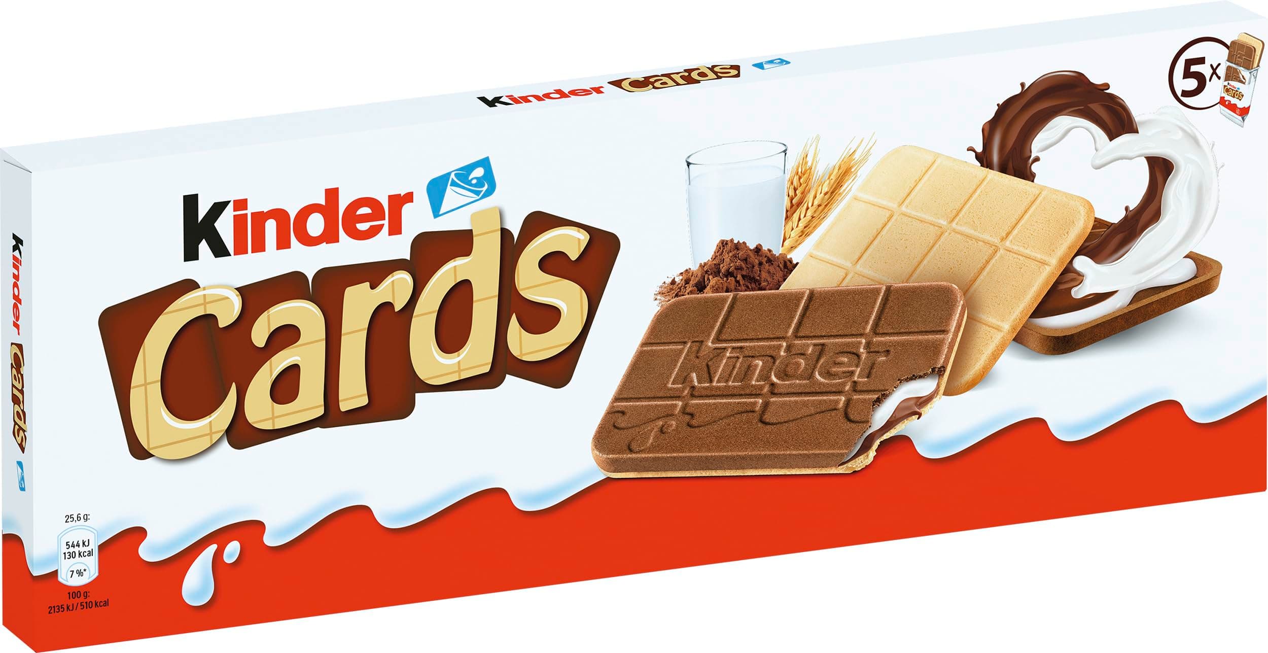 Cards Chocolate Biscuits 128g