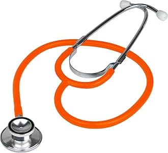 Ever Ready First Aid Dual Head Stethoscope - Orange