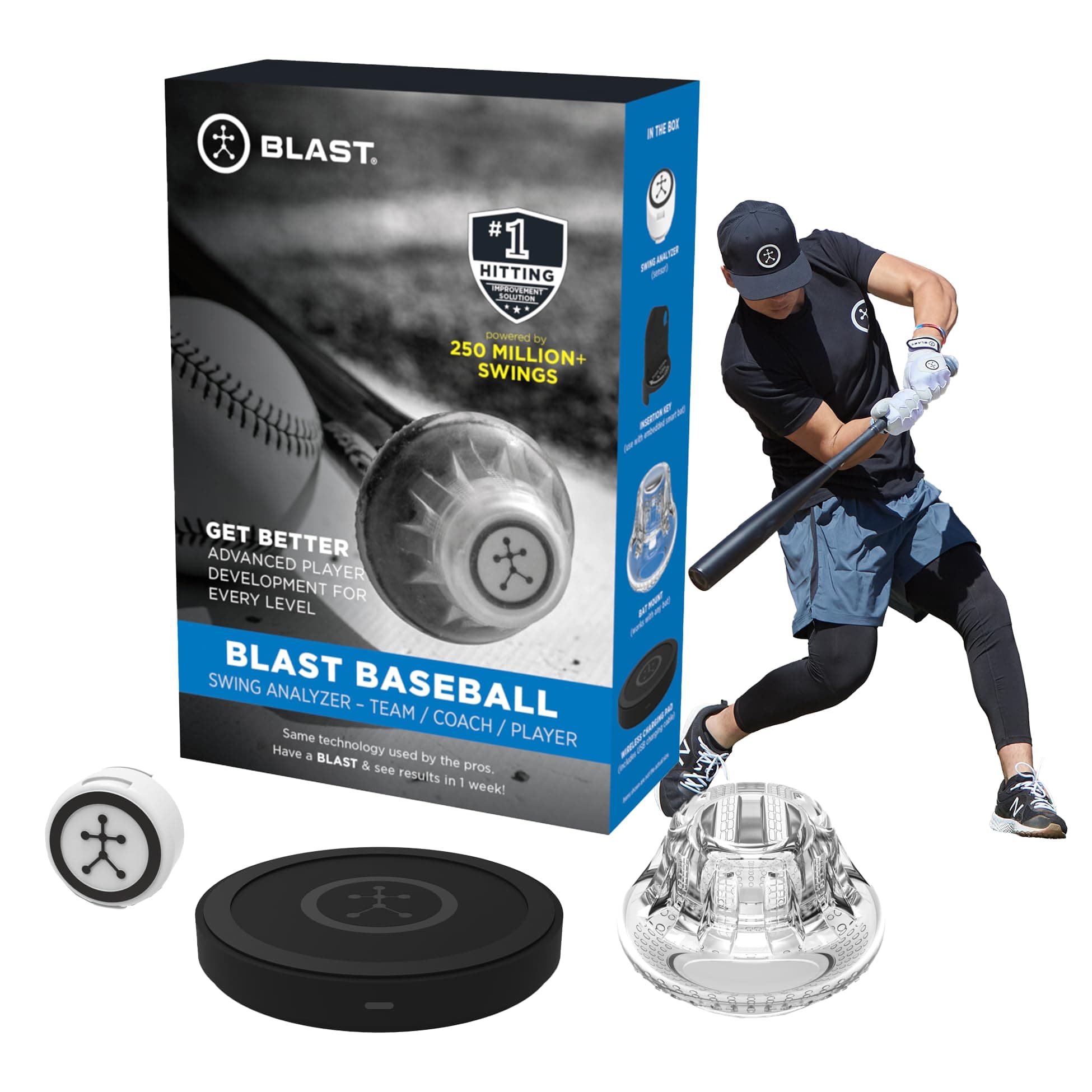 Blast Motion Blast Baseball 360 Swing Analyzer