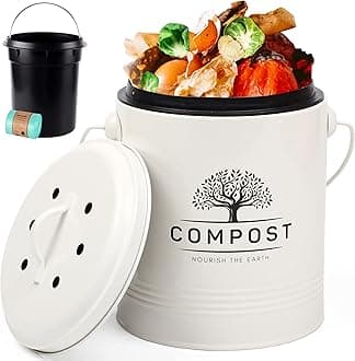 Kitchen Compost Bin with Trash Bags