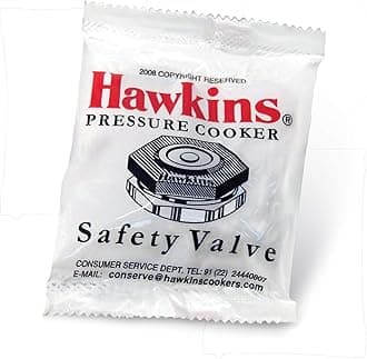 Hawkins Aluminium Safety Valve For All Hawkins Pressure Cookers From 1.5 Litre To 14 Litre, Black, Standard (BP SV), 14 Liter