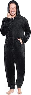 CityComfort Onesies for Men and Teens, Loungewear Fleece Pyjamas Men All in One Jumpsuit Nightwear
