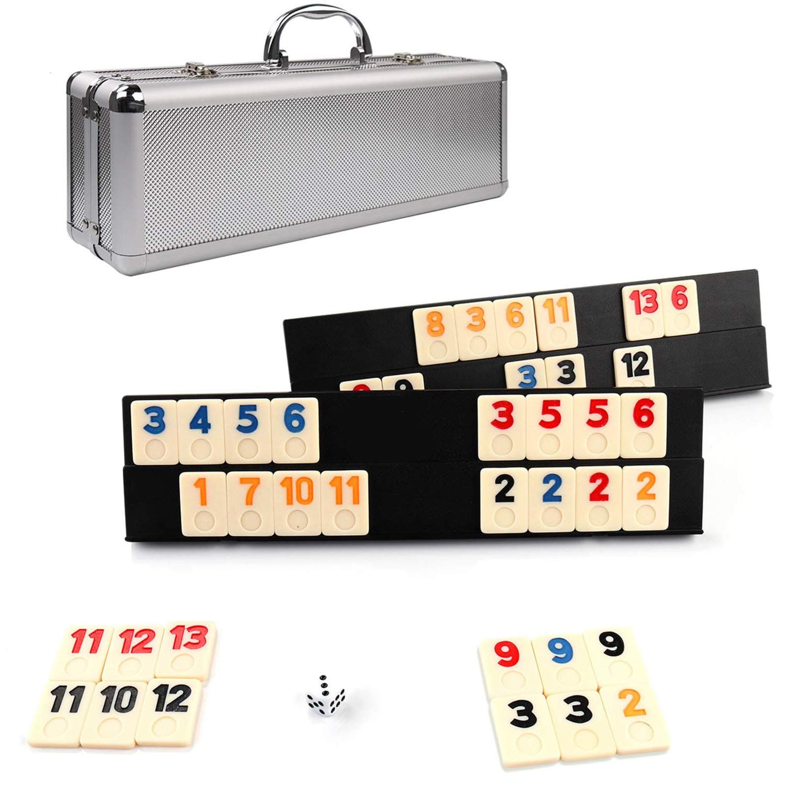 106 Rummy Set  With Aluminum Case