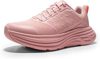 NORTIV 8Women's Slip on Lightweight Non Slip Walking Shoes,Size 8,Pink,SNWS245W