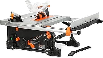 TT0811 11-Amp 8.25-Inch Compact Benchtop Jobsite Table Saw, Black