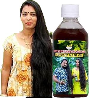 Adivasi Neelambari Adivasi herbal hair oil for hair growth, Hair Fall Control 250 ml