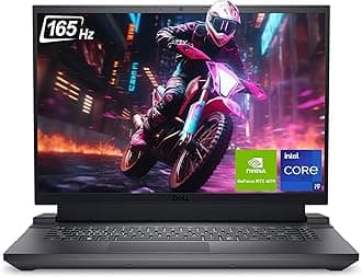 Dell G16 7630 Gaming Laptop, 16" QHD Display, Intel Core i9-13900HX, 64 GB DDR5 RAM, 1 TB NVMe SSD, NVIDIA GeForce RTX 4070, Backlit Keyboard, Windows 11 Home, Metallic Nightshade