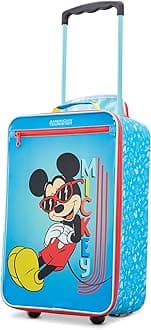 American Tourister Disney Softside Upright Luggage, Mickey, Carry-On 18-Inch