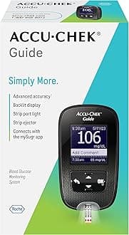 Accu-Chek Guide Diabetes Meter for Diabetic Blood Glucose Monitoring (Meter Only)
